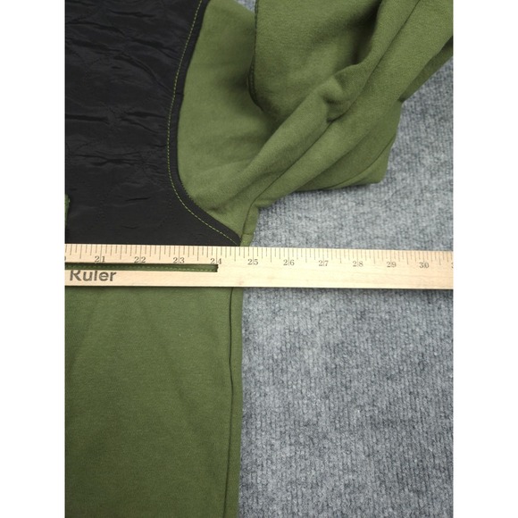Staple Pigeon Hoodie Sweater Men's Large Green Black Pocket Street Military - Picture 10 of 11